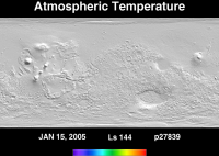 Orbit 27839atmospheric temperature map