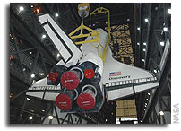 NASA’s Space Shuttle Discovery Rolls to Vehicle Assembly Building