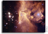 Heavyweight Stars Light Up Nebula NGC 6357