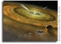 NASA Scientists Find Infant Solar System Awash in Carbon