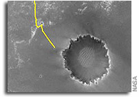 NASA Mars Rover Opportunity Nears Martian Bowl Goal