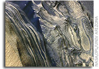 NASA Spacecraft Read Layered Clues to Changes on Mars