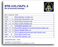 NASA STS-121/ULF1.1 FD 10 Execute Package