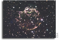 Cassiopeia A – The colourful aftermath of a violent stellar death