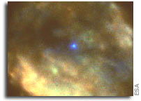 Supernova leaves behind mysterious object