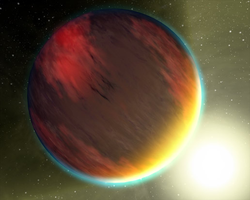 artist concept of spectrum of planet artist concept of spectrum of planet
