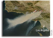 NASA Satellite Images Show Rapid Growth Of California Wildfires