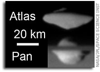 NASA Cassini Images of Saturn’s Small Moons Tell the Story of Their Origins