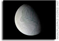 NASA Cassini Image: Icy Outpost?