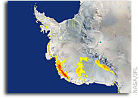 NASA Finds Vast Regions of West Antarctica Melted in Recent Past