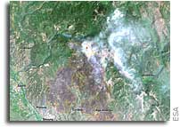 Damage mapping product: Greeks get space-based help in wake of deadly fires