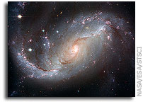Hubble’s view of barred spiral galaxy NGC 1672