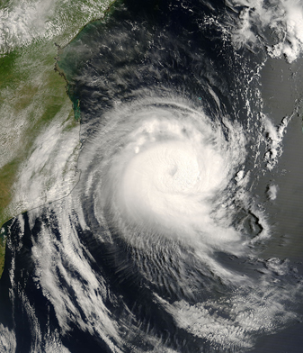 NASA MODIS Image of the Day: February 22, 2007 – Tropical Cyclone Favio