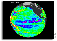Larger Pacific Climate Event Helps Current La Nina Linger