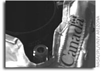 Image of Canada Logo from the NASA Phoenix Mars Lander