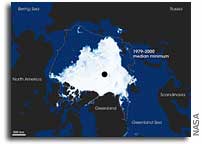 NASA data show Arctic saw fastest August sea ice retreat on record