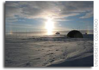 Greenland ice core analysis shows drastic climate change near end of last ice age