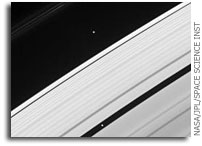 NASA Cassini Image: Pan in the Fast Lane