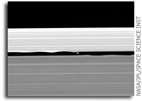 NASA Cassini Image: Among the Waves