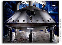 Lockheed Martin Delivers Mars Science Laboratory Backshell To NASA’s Jet Propulsion Laboratory