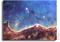 A Celestial Landscape in Celebration of 10 Years of Stunning Hubble Heritage Images