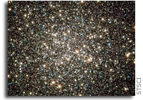 Hubble Image: A Celestial Snow Globe of Stars