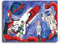 NASA Art Contest Winners Draw on Their Young Imaginations