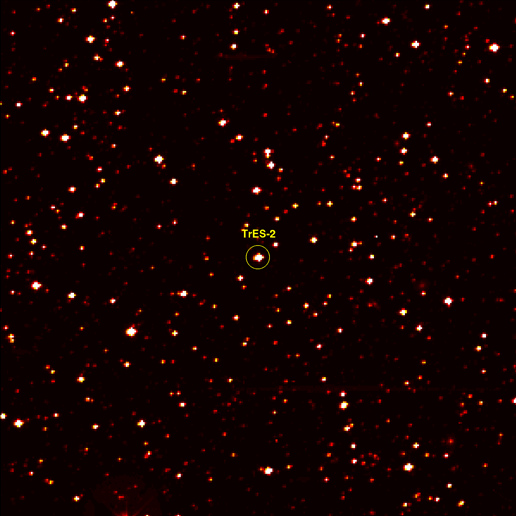 Host to 'Hot Jupiter' (labeled)