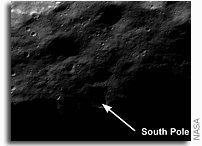 Lunar Reconnaissance Orbiter Begins Detailed Mapping of Moon’s South Pole