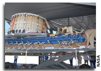 NASA Tests Largest Rocket Parachutes Ever for Ares I