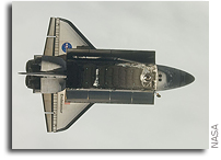 Space Shuttle Crew Set To Return To Earth Friday