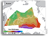 Satellites, Submarines, and Sea Ice Thickness