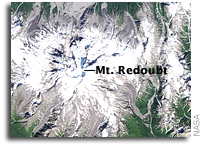 NASA Earth Observatory Image: Redoubt Volcano