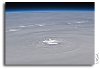 NASA Space Station Photo: Hurricane Earl As Seen From Orbit