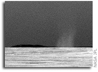 Martian Dust Devil Whirls Into Opportunity’s View