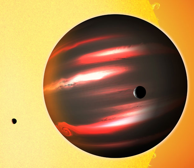 Alien World is Blacker than Coal