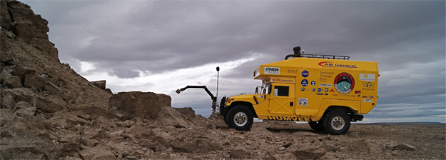 The Haughton-Mars Project's Mars-1 Humvee Rover