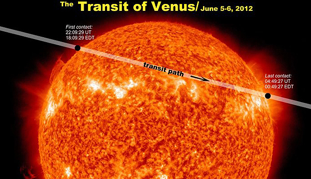 Last Chance for a Century to Witness the Transit of Venus - SpaceRef