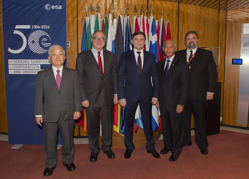 International Space Station Agency Heads Issue Joint Statement