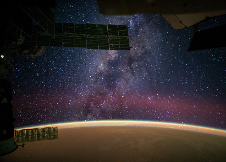 The Milky Way As Seen From Orbit