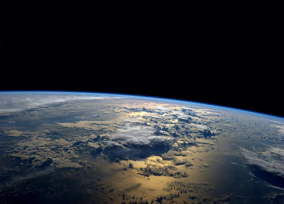 Stunning Orbital Sunset