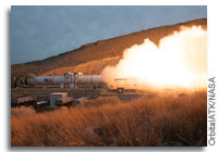 SLS Booster Test a Success