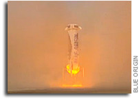Blue Origin Lands Its New Shepard Rocket