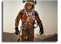 KSC Stages Fake Movie Star Photo Op for "The Martian"