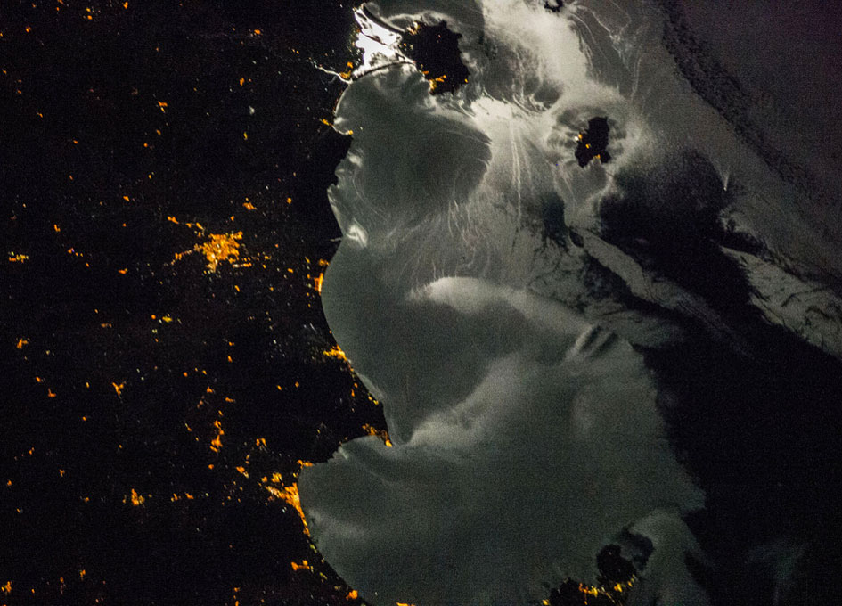 Moonglint Over Italy