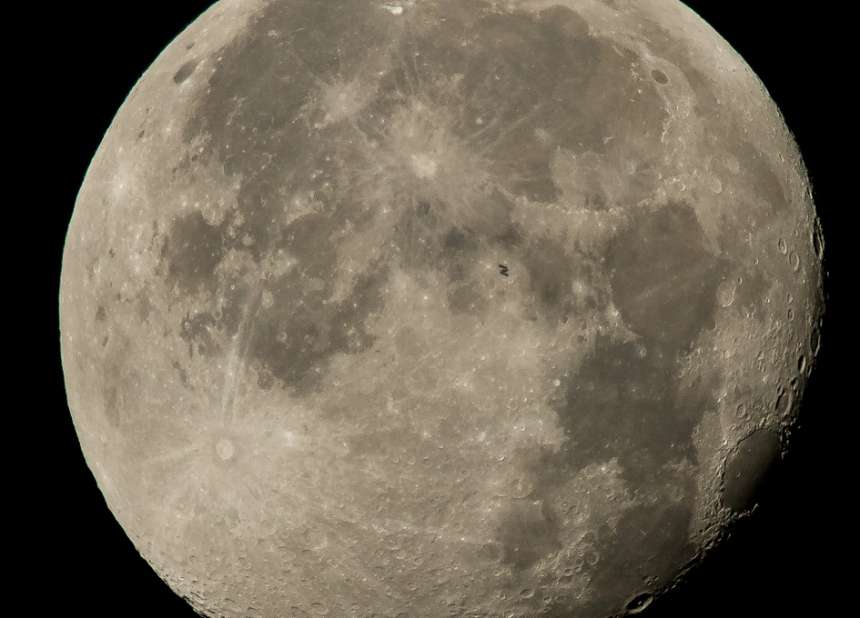 Space Station Lunar Transit