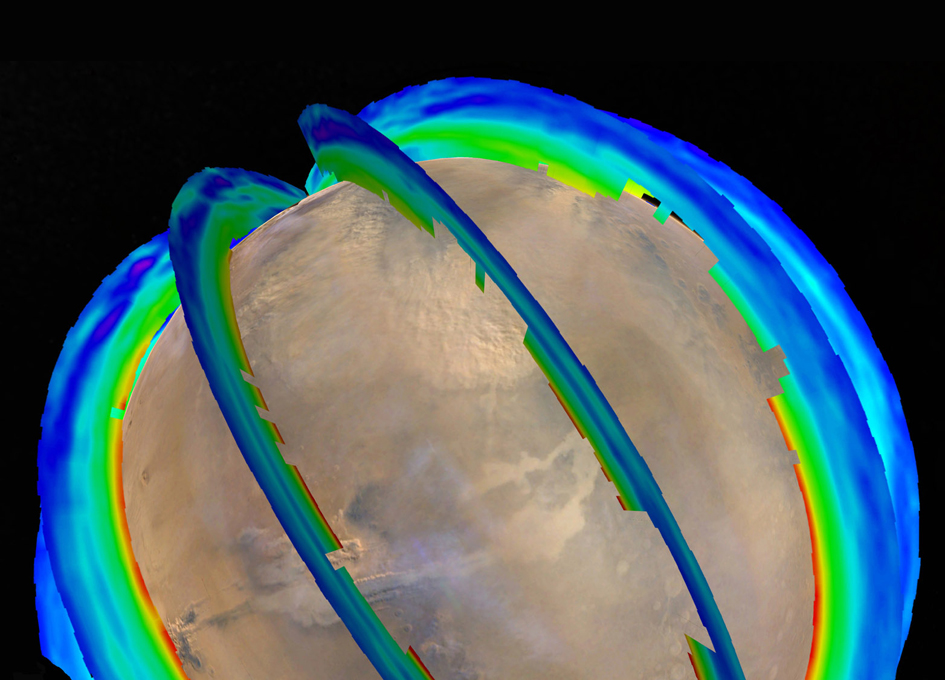 Mars Orbiters Reveal Seasonal Dust Storm Pattern