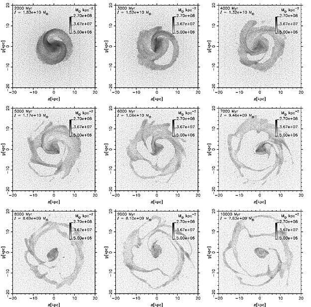 N-body Simulation Models of the Galactic Habitable Zone