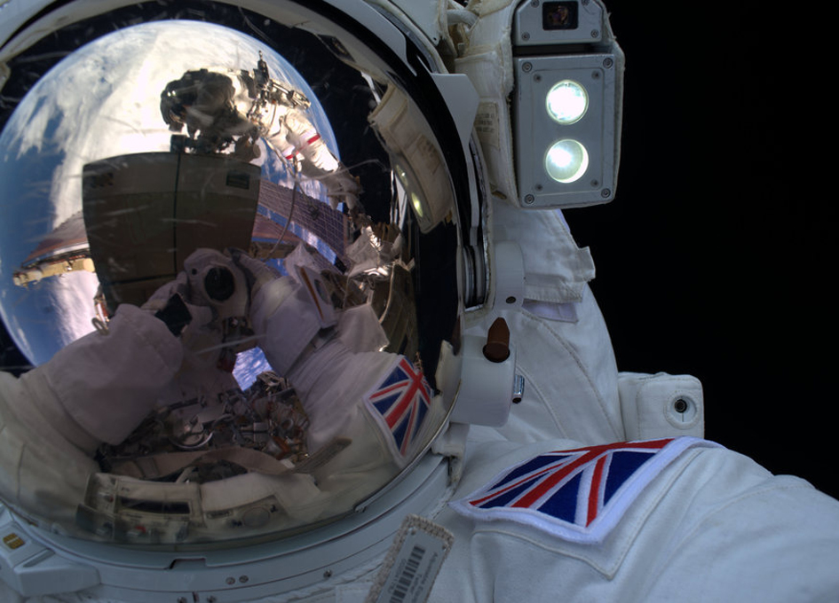 Spacewalk Selfie
