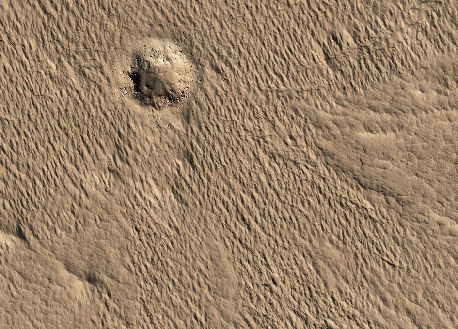 Decoding a Geological Message on Mars